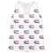 North Texas Airstream Community Womens Racerback Tank Tops - Medium - Front - Flat