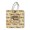 North Texas Airstream Community Wood Luggage Tags - Square - Front/Main