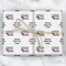 North Texas Airstream Community Wrapping Paper Roll - Matte - Wrapped Box