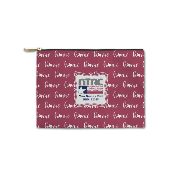 Custom North Texas Airstream Community Zipper Pouch - Small - 8.5" x 6"