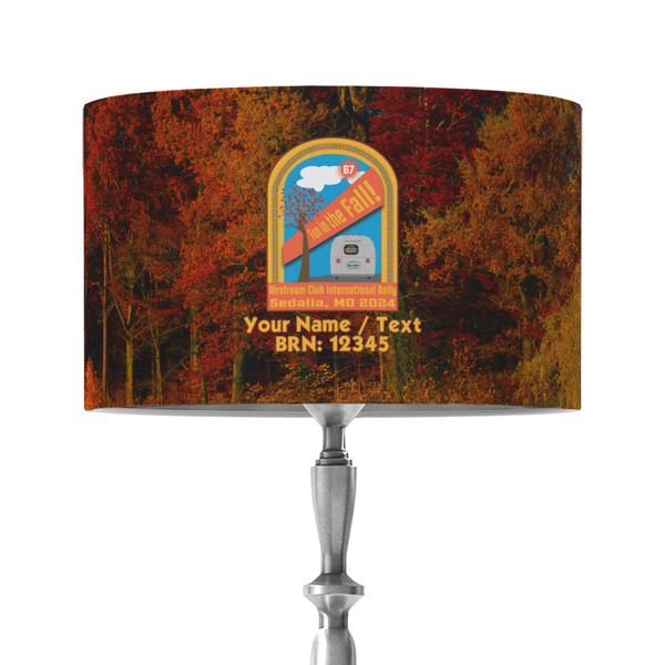 Custom Airstream International Rally - 2024 12" Drum Lamp Shade - Fabric