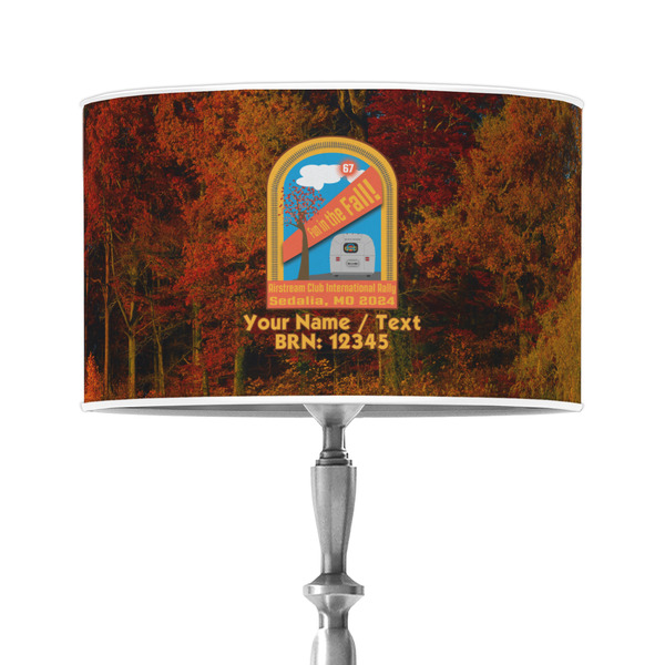 Custom Airstream International Rally - 2024 12" Drum Lamp Shade - Poly-film