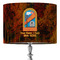 Airstream International Rally - 2024 16" Drum Lampshade - ON STAND (Fabric)