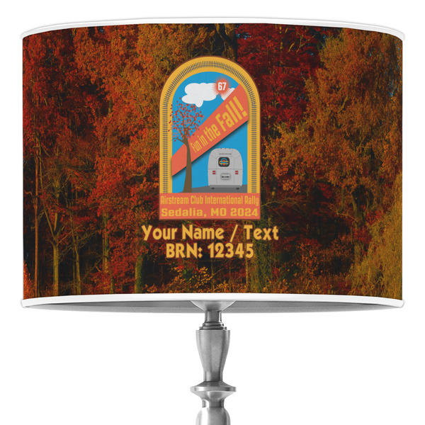 Custom Airstream International Rally - 2024 Drum Lamp Shade