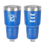 Airstream International Rally - 2024 30 oz Stainless Steel Tumbler - Royal Blue - Double-Sided