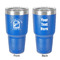 Airstream International Rally - 2024 30 oz Stainless Steel Ringneck Tumbler - Blue - Double Sided - Front & Back