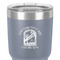 Airstream International Rally - 2024 30 oz Stainless Steel Ringneck Tumbler - Grey - Close Up