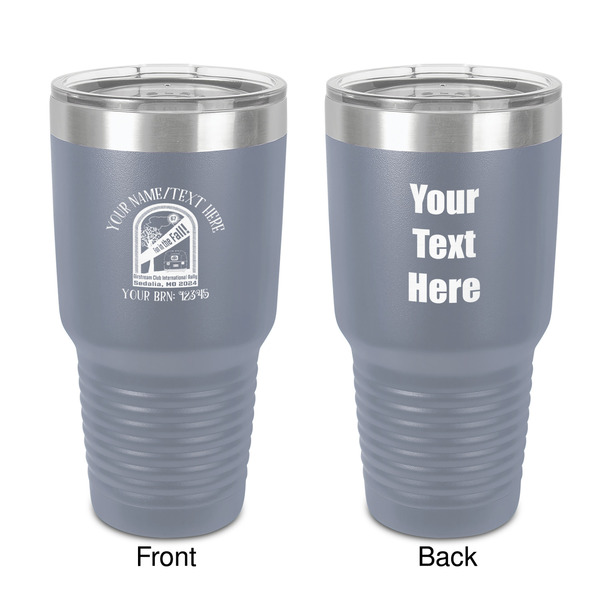 Custom Airstream International Rally - 2024 30 oz Stainless Steel Tumbler - Grey - Double-Sided