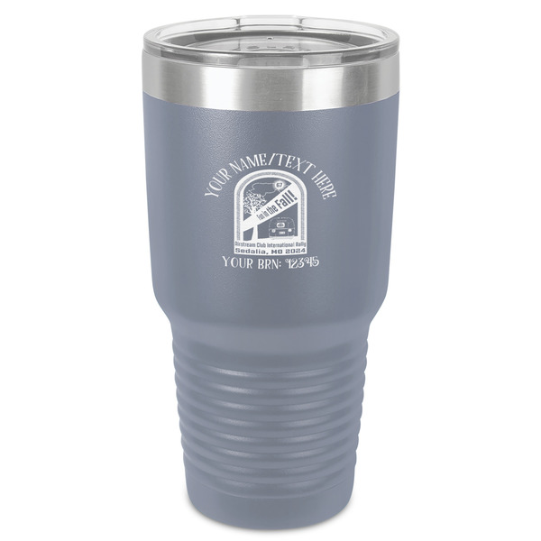 Custom Airstream International Rally - 2024 30 oz Stainless Steel Tumbler - Grey - Single-Sided