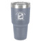 Airstream International Rally - 2024 30 oz Stainless Steel Ringneck Tumbler - Grey - Front