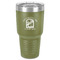 Airstream International Rally - 2024 30 oz Stainless Steel Ringneck Tumbler - Olive - Front