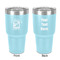 Airstream International Rally - 2024 30 oz Stainless Steel Ringneck Tumbler - Teal - Double Sided - Front & Back