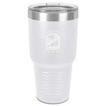 Airstream International Rally - 2024 30 oz Stainless Steel Tumbler - White - Single-Sided