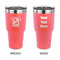 Airstream International Rally - 2024 30 oz Stainless Steel Ringneck Tumblers - Coral - Double Sided - APPROVAL