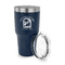 Airstream International Rally - 2024 30 oz Stainless Steel Ringneck Tumblers - Navy - LID OFF