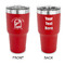 Airstream International Rally - 2024 30 oz Stainless Steel Ringneck Tumblers - Red - Double Sided - APPROVAL