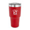 Airstream International Rally - 2024 30 oz Stainless Steel Ringneck Tumblers - Red - FRONT