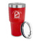 Airstream International Rally - 2024 30 oz Stainless Steel Ringneck Tumblers - Red - LID OFF