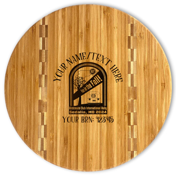 Custom Airstream International Rally - 2024 Bamboo Cutting Board