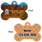 Airstream International Rally - 2024 Bone Shaped Dog ID Tag - Large - Front & Back View