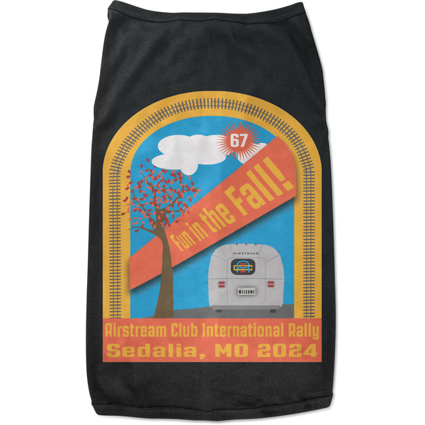 Custom Airstream International Rally - 2024 Black Pet Shirt - 3XL