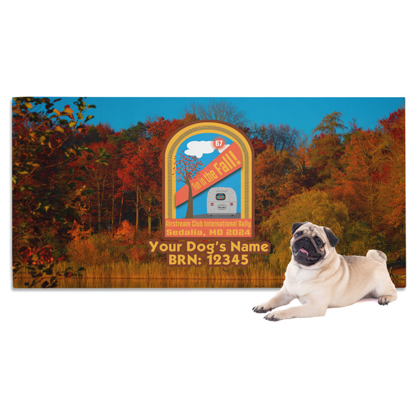 Custom Airstream International Rally - 2024 Dog Towel