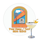 Airstream International Rally - 2024 Printed Drink Topper - 3.25"