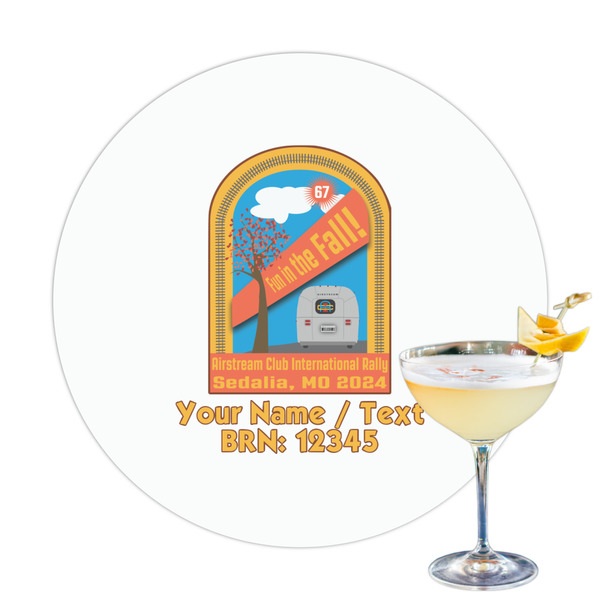 Custom Airstream International Rally - 2024 Printed Drink Topper