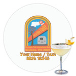 Airstream International Rally - 2024 Printed Drink Topper - 3.5"