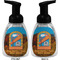 Airstream International Rally - 2024 Foam Soap Bottle - Black - Front & Back