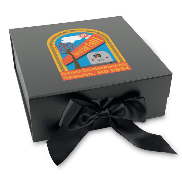 Custom Airstream International Rally - 2024 Gift Box with Magnetic Lid - Black