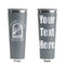 Airstream International Rally - 2024 Grey RTIC Everyday Tumbler - 28 oz. - Front and Back