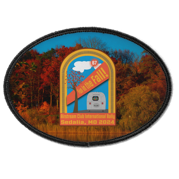 Custom Airstream International Rally - 2024 Iron On Oval Patch