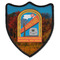 Airstream International Rally - 2024 Iron On Patch - Shield - Style B - Front