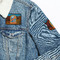 Airstream International Rally - 2024 Iron On Patches - On Jacket Closeup