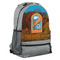 Airstream International Rally - 2024 Large Backpack - Gray - Angled View