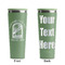 Airstream International Rally - 2024 Light Green RTIC Everyday Tumbler - 28 oz. - Front and Back