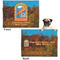 Airstream International Rally - 2024 Microfleece Dog Blanket - Regular - Front & Back