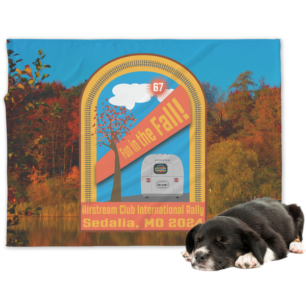 Custom Airstream International Rally - 2024 Dog Blanket