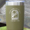 Airstream International Rally - 2024 Olive Polar Camel Tumbler - 20oz - Close Up