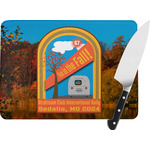 Airstream International Rally - 2024 Rectangular Glass Cutting Board - Medium - 11" x 8"