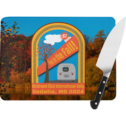 Airstream International Rally - 2024 Rectangular Glass Cutting Board