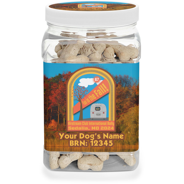 Custom Airstream International Rally - 2024 Dog Treat Jar