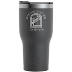 Airstream International Rally - 2024 RTIC Tumbler - Black - Laser Engraved - Single-Sided