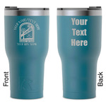 Airstream International Rally - 2024 RTIC Tumbler - Dark Teal - Laser Engraved - Double-Sided