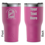 Airstream International Rally - 2024 RTIC Tumbler - Magenta - Laser Engraved - Double-Sided