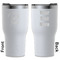 Airstream International Rally - 2024 RTIC Tumbler - White - Double Sided - Front and Back