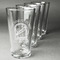 Airstream International Rally - 2024 Set of Four Engraved Pint Glasses - Set View