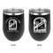 Airstream International Rally - 2024 Stainless Wine Tumblers - Black - Double Sided - Approval