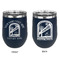 Airstream International Rally - 2024 Stainless Wine Tumblers - Navy - Double Sided - Approval